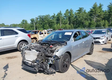 2019 Honda Civic Ex from USA, damaged, VIN SHHFK7H63KU417525